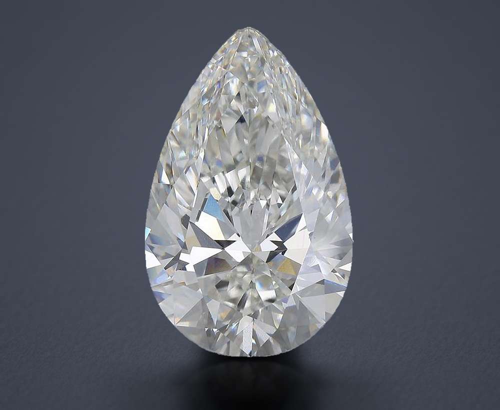 19.60 Carat Pear Lab Diamond