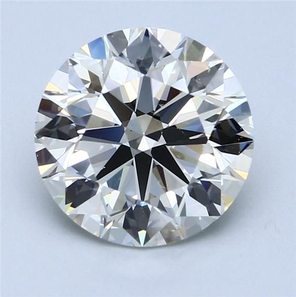 4.65 Carat Round Natural Diamond