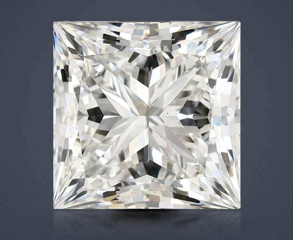 4.95 Carat Princess Lab Diamond