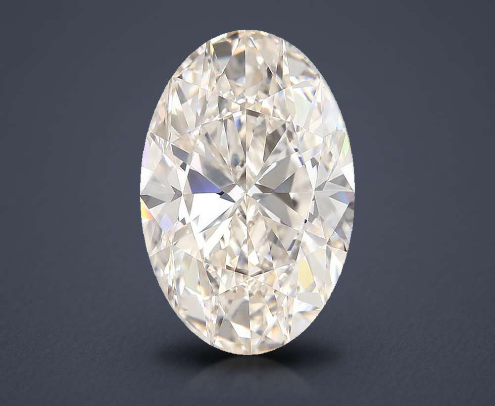 12.02 Carat Oval Natural Diamond