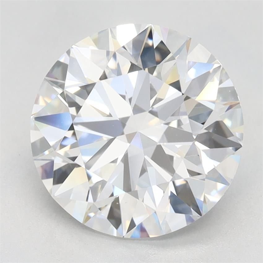 2.43ct D VVS1 Rare Carat Ideal Cut Round Lab Grown Diamond