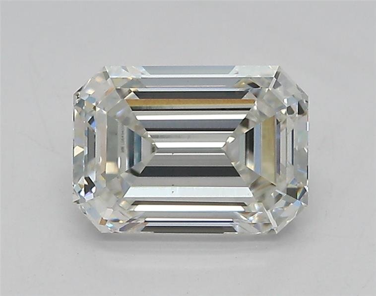 1.53ct F VVS2 Excellent Cut Emerald Lab Grown Diamond
