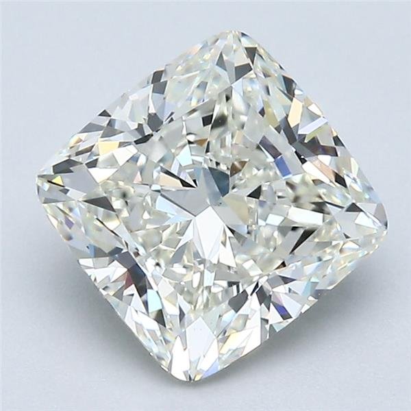 2.51ct K VS1 Rare Carat Ideal Cut Cushion Diamond