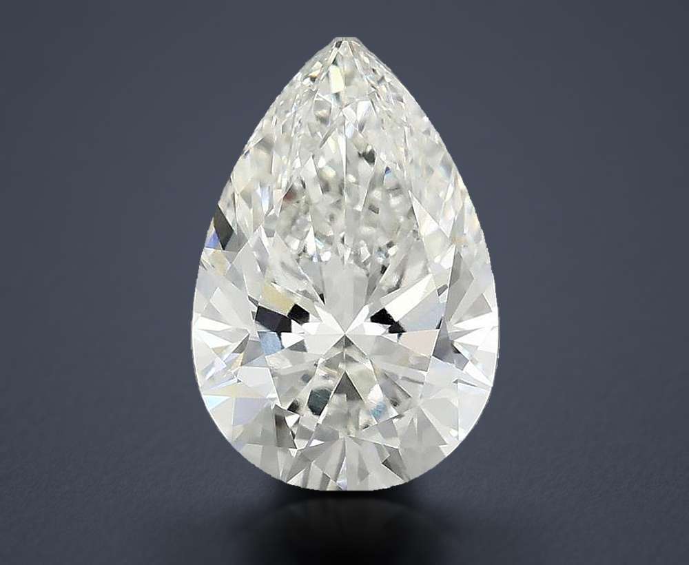 2.47 Carat Pear Lab Diamond