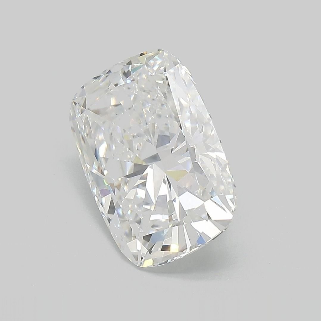 3.92ct E VS1 Very Good Cut Cushion Lab Grown Diamond