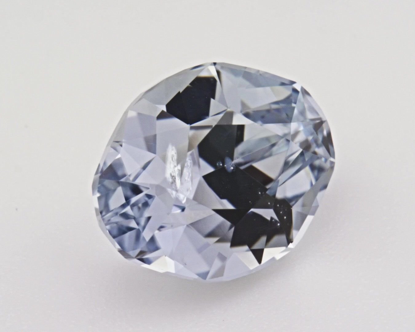 2.58 Carat Purple Oval Sapphire