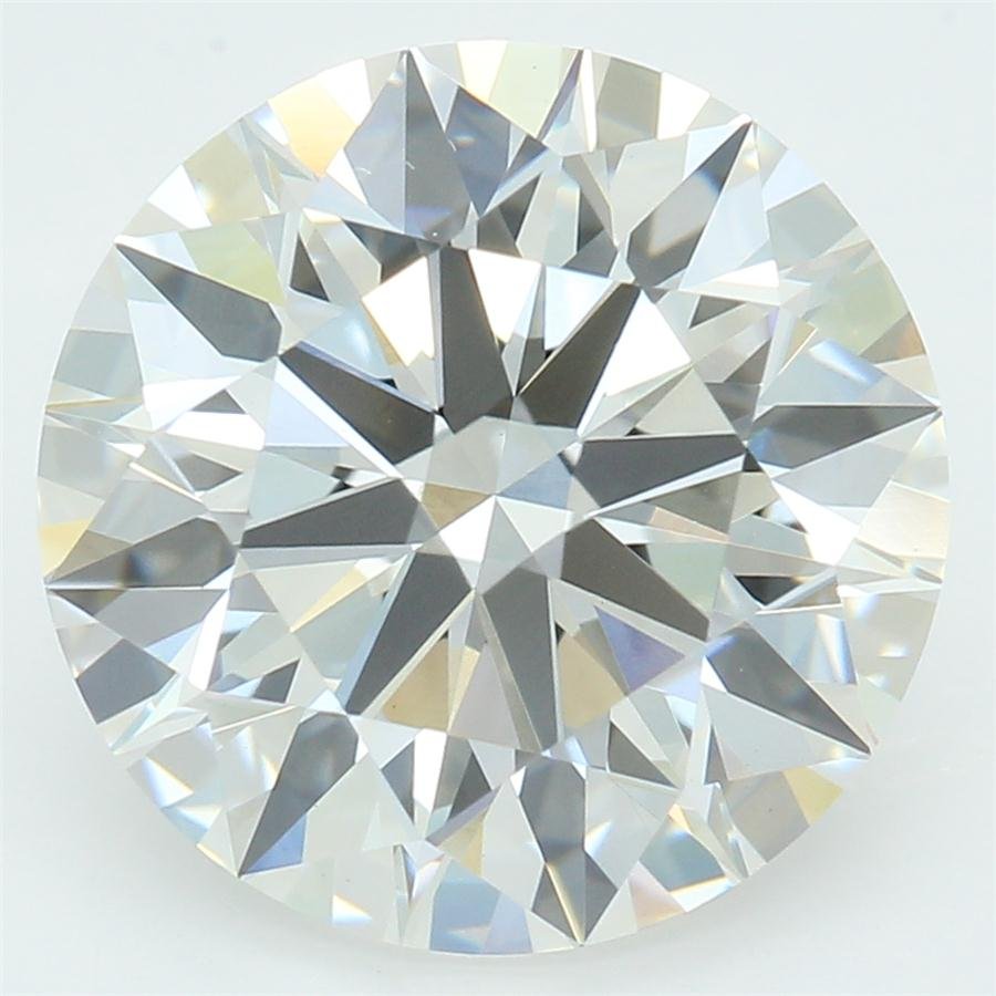 3.16ct F VVS2 Rare Carat Ideal Cut Round Lab Grown Diamond