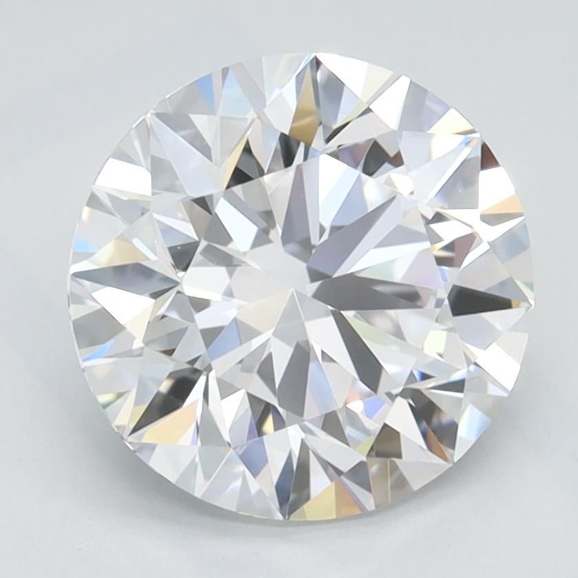 2.05ct D VVS1 Rare Carat Ideal Cut Round Lab Grown Diamond
