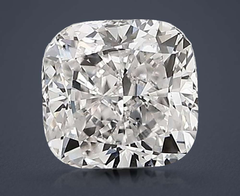 0.68 Carat Cushion Lab Diamond