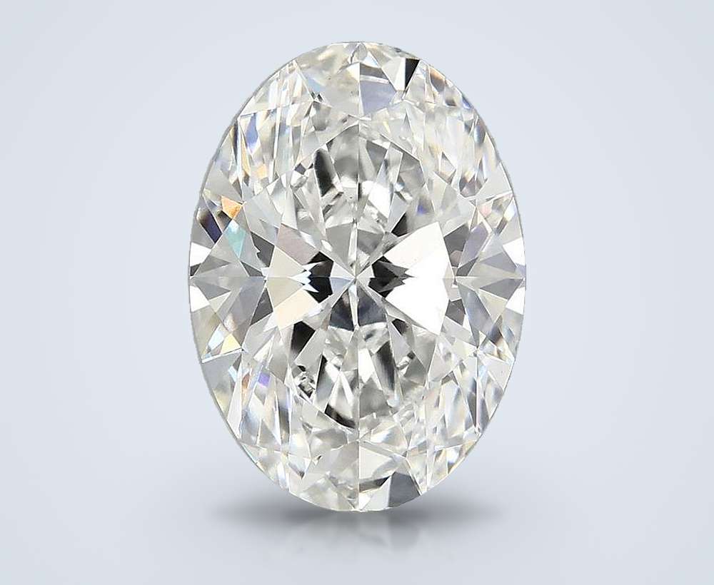 3.90 Carat Oval Lab Diamond