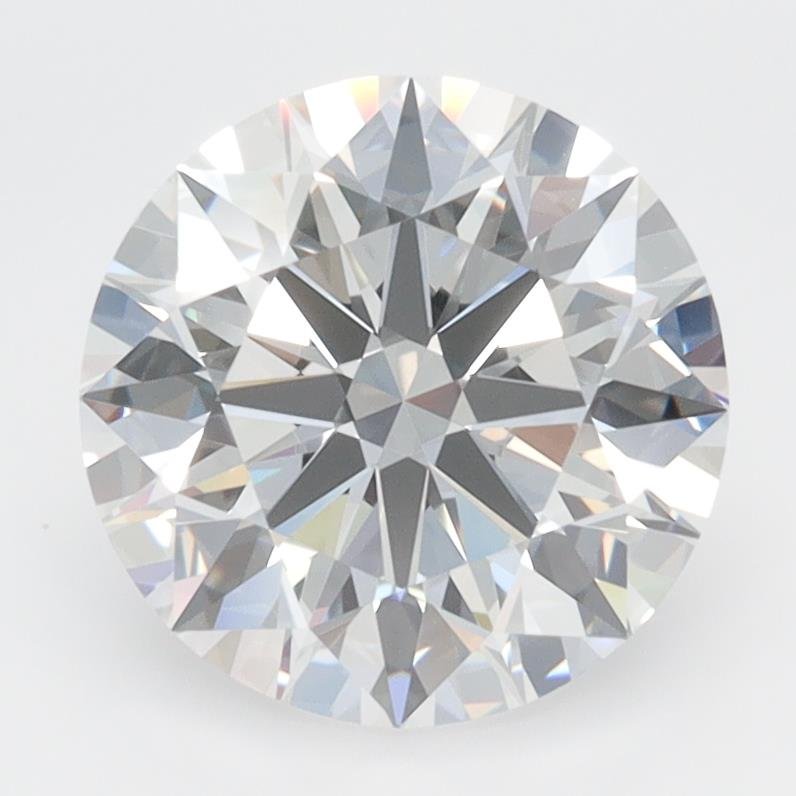 2.71ct D VVS1 Rare Carat Ideal Cut Round Lab Grown Diamond