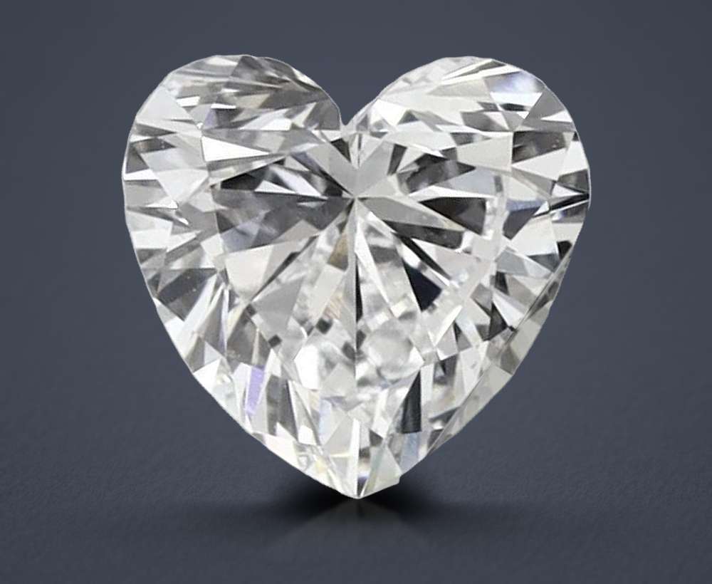0.46 Carat Heart Lab Diamond