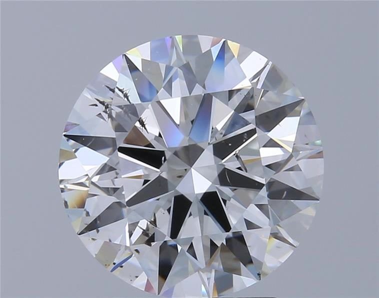 3.00ct E SI2 Rare Carat Ideal Cut Round Diamond
