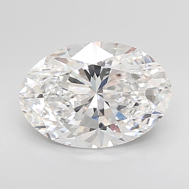 3.52 Carat Oval Lab Diamond