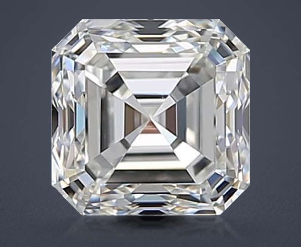 0.90 Carat Asscher Natural Diamond