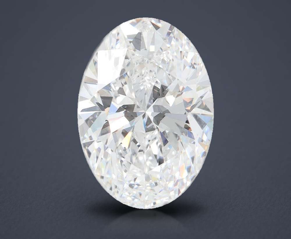3.32 Carat Oval Lab Diamond