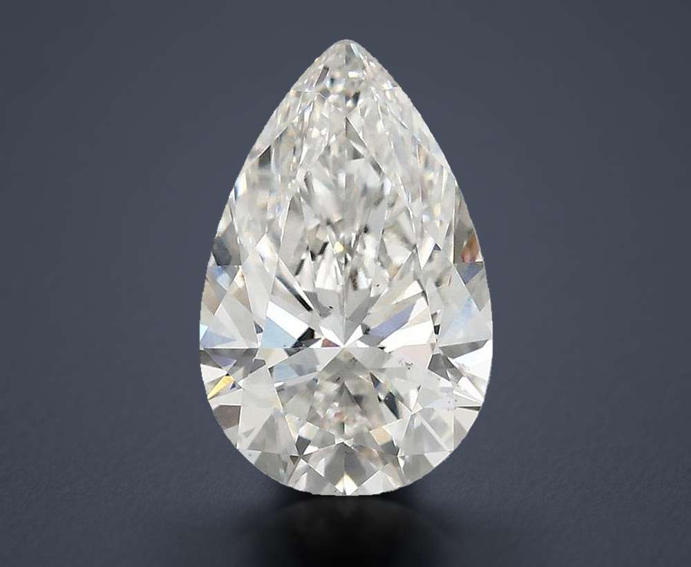 2.59 Carat Pear Lab Diamond