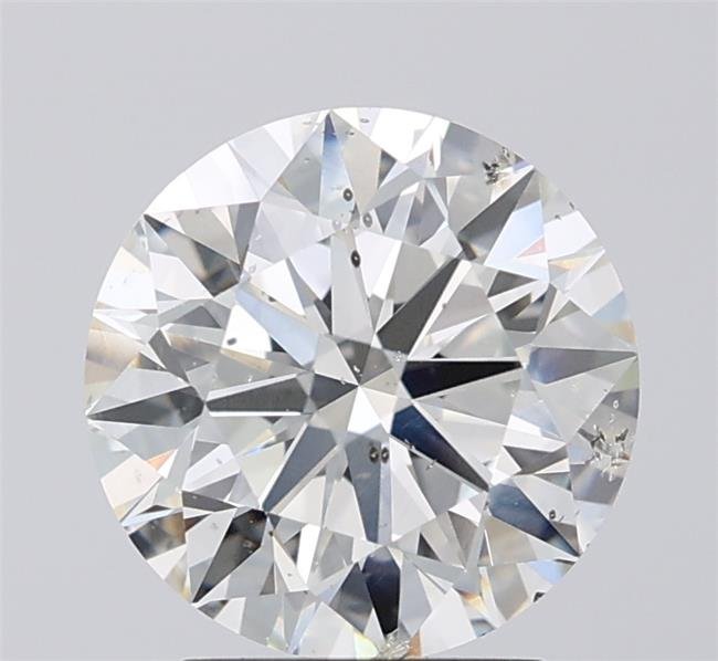 2.71ct H SI2 Rare Carat Ideal Cut Round Diamond