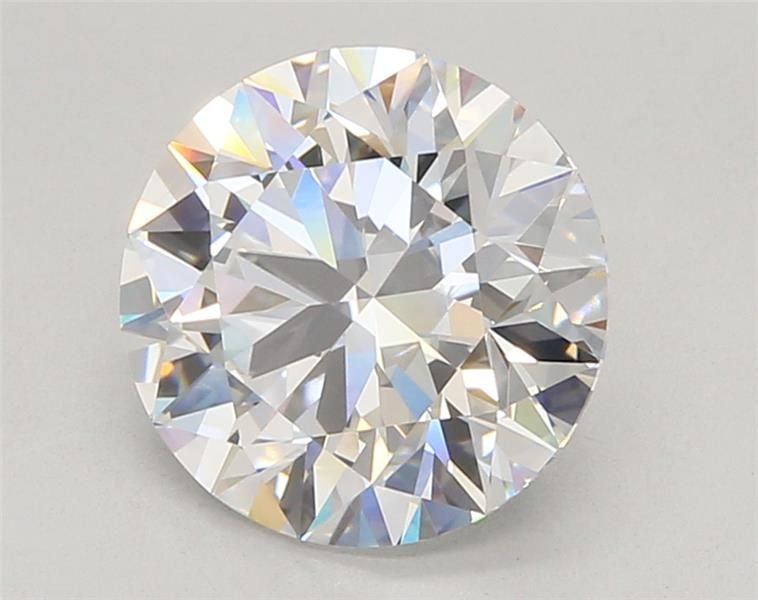 3.54ct D VVS2 Rare Carat Ideal Cut Round Lab Grown Diamond