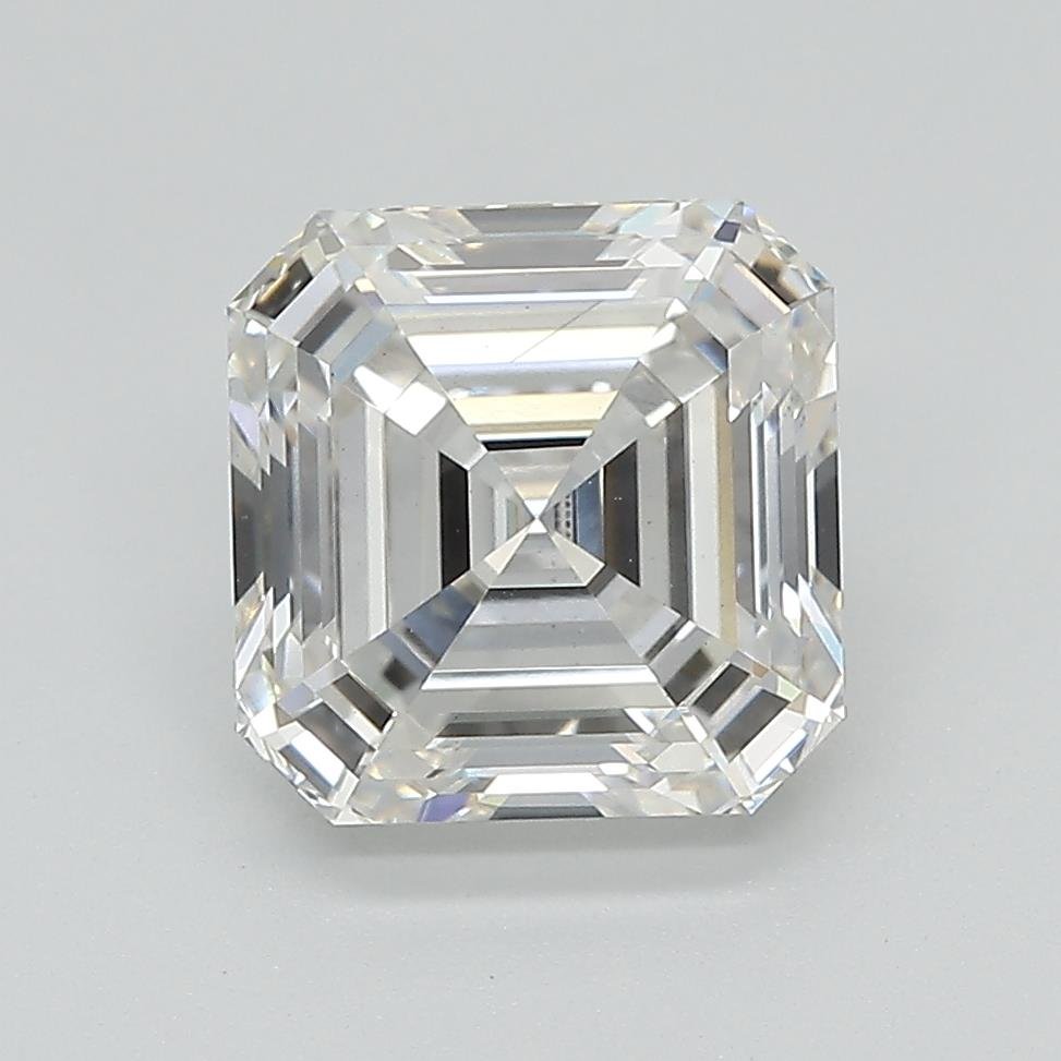 2.76ct H VS1 Rare Carat Ideal Cut Asscher Lab Grown Diamond