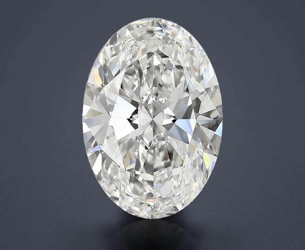 4.89 Carat Oval Lab Diamond