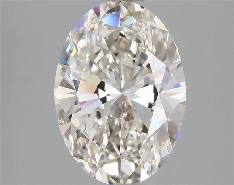 2.19ct H VS1 Rare Carat Ideal Cut Oval Lab Grown Diamond