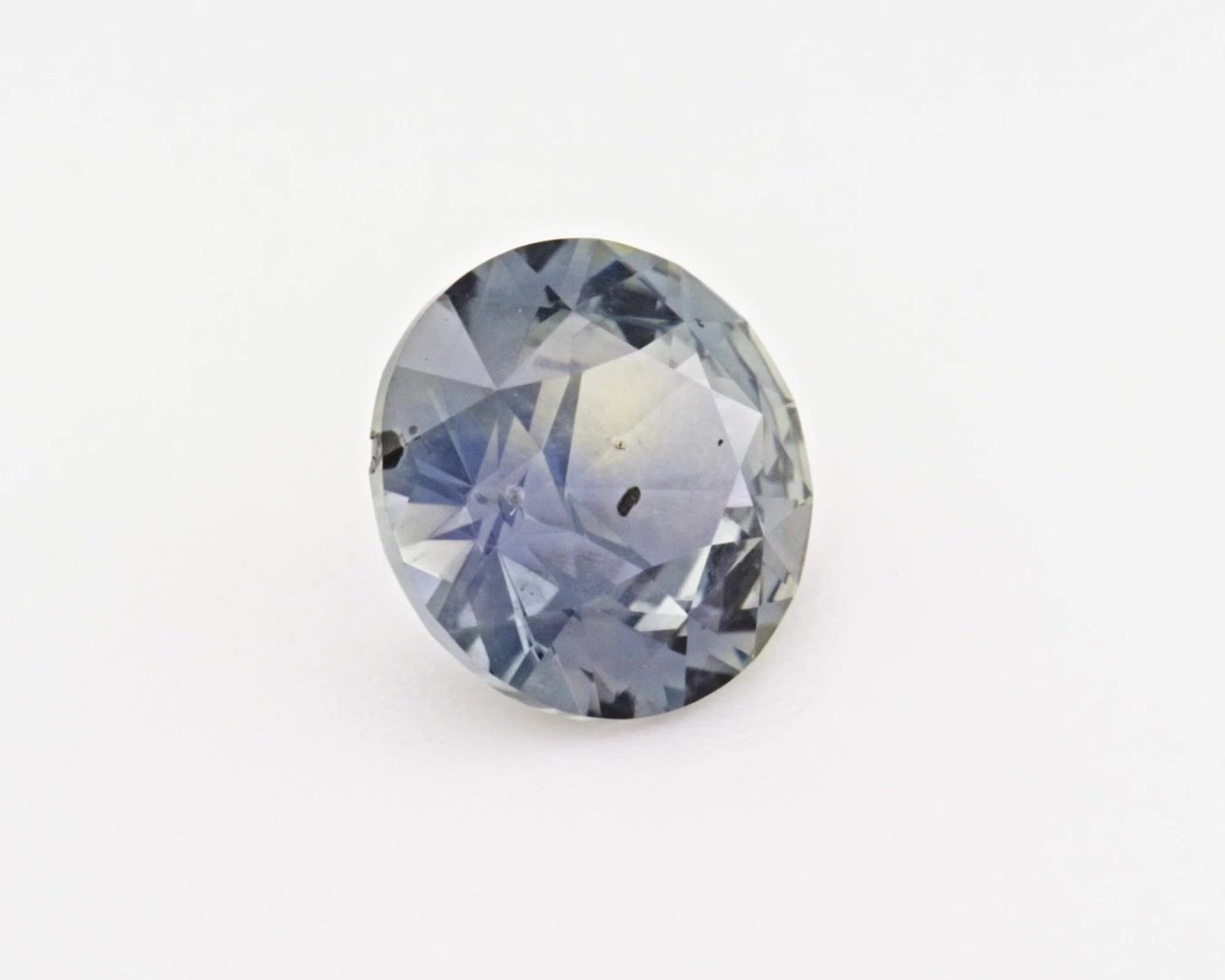1.03 Carat Teal Round Sapphire