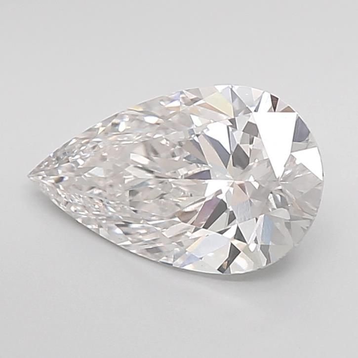 2.05ct F VS1 Rare Carat Ideal Cut Pear Lab Grown Diamond