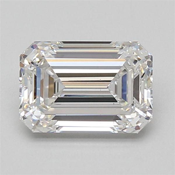 2.09ct E VS2 Excellent Cut Emerald Lab Grown Diamond