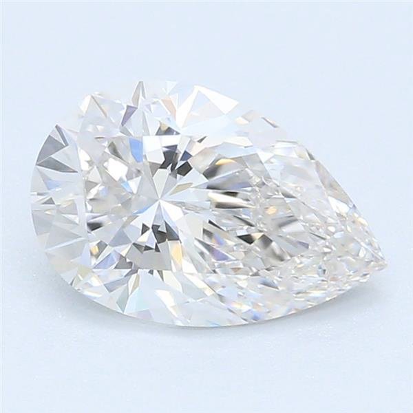 0.80ct G VVS2 Rare Carat Ideal Cut Pear Lab Grown Diamond