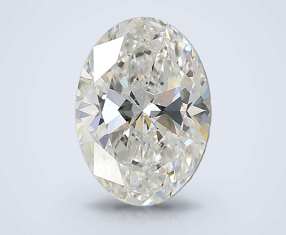 2.55 Carat Oval Lab Diamond