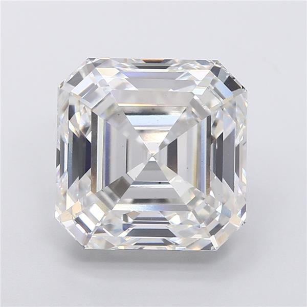 10.31ct F VS1 Rare Carat Ideal Cut Asscher Lab Grown Diamond