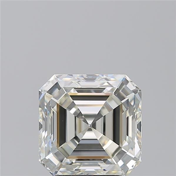 3.01ct K VVS2 Rare Carat Ideal Cut Asscher Diamond