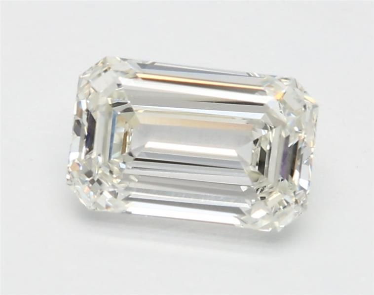 1.08ct H VS1 Rare Carat Ideal Cut Emerald Lab Grown Diamond