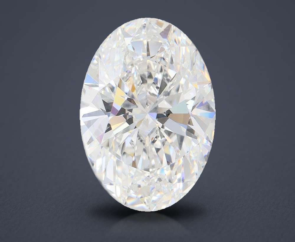 4.24 Carat Oval Lab Diamond