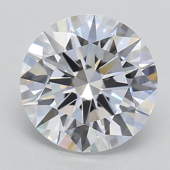 1.36ct D VVS2 Rare Carat Ideal Cut Round Lab Grown Diamond