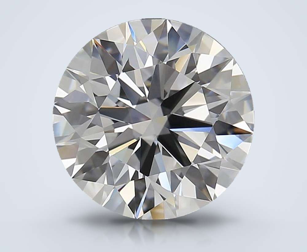4.04 Carat Round Lab Diamond