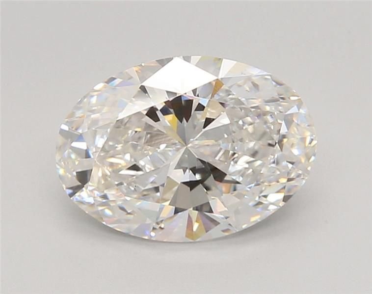 2.57ct E VS1 Rare Carat Ideal Cut Oval Lab Grown Diamond