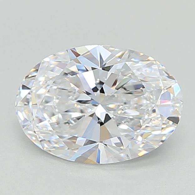 1.09ct D VVS2 Rare Carat Ideal Cut Oval Lab Grown Diamond