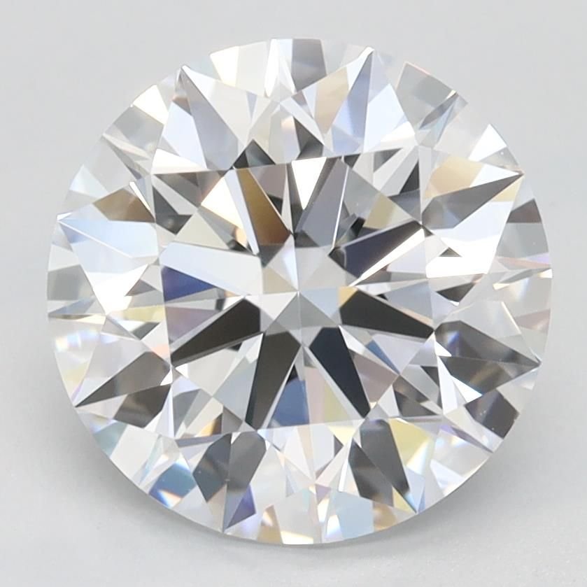 2.38ct D IF Rare Carat Ideal Cut Round Lab Grown Diamond