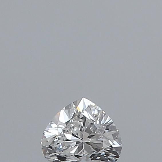 0.19ct D VVS2 Excellent Cut Heart Diamond