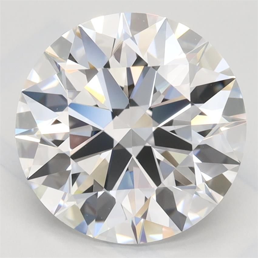 3.19ct D VVS1 Rare Carat Ideal Cut Round Lab Grown Diamond