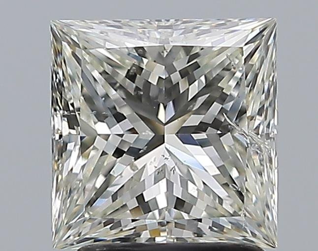 2.01ct I SI2 Rare Carat Ideal Cut Princess Diamond