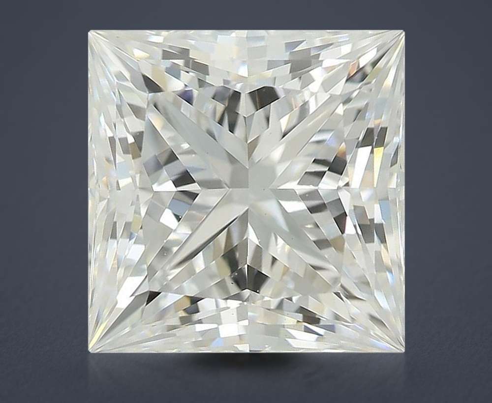 3.80 Carat Princess Lab Diamond