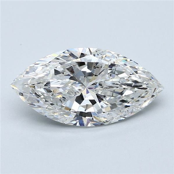 3.02ct H SI2 Rare Carat Ideal Cut Marquise Diamond