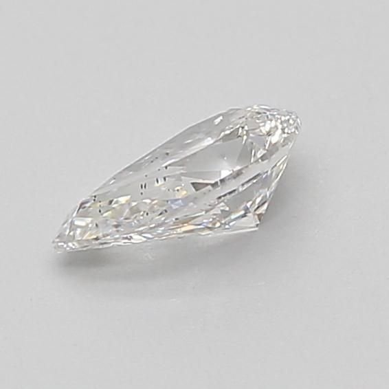 0.59ct E SI1 Very Good Cut Pear Lab Grown Diamond