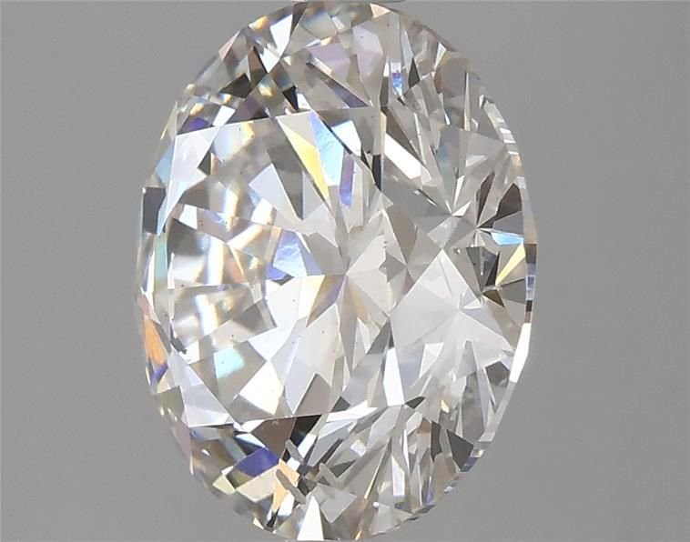 4.06ct G SI1 Rare Carat Ideal Cut Round Lab Grown Diamond