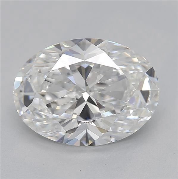 1.51ct F VS2 Rare Carat Ideal Cut Oval Diamond