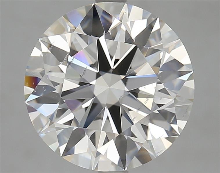 5.02ct E SI1 Rare Carat Ideal Cut Round Lab Grown Diamond