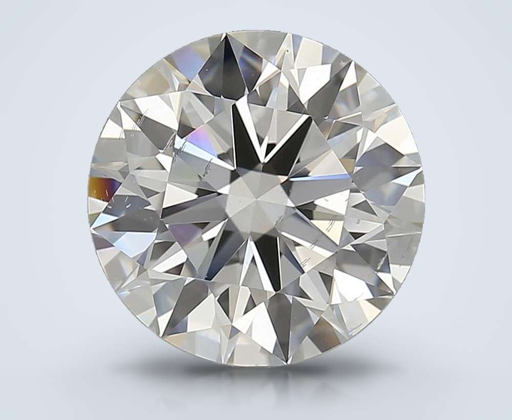 5.02 Carat Round Lab Diamond